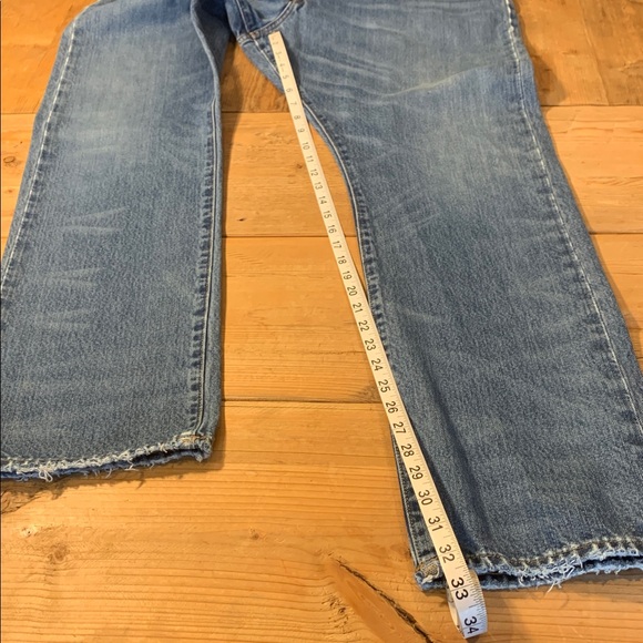 POLO Men’s Ralph Lauren Jeans 40x32 Slim Straight 018 GUC Fraying/Holes See Pic - Picture 3 of 16